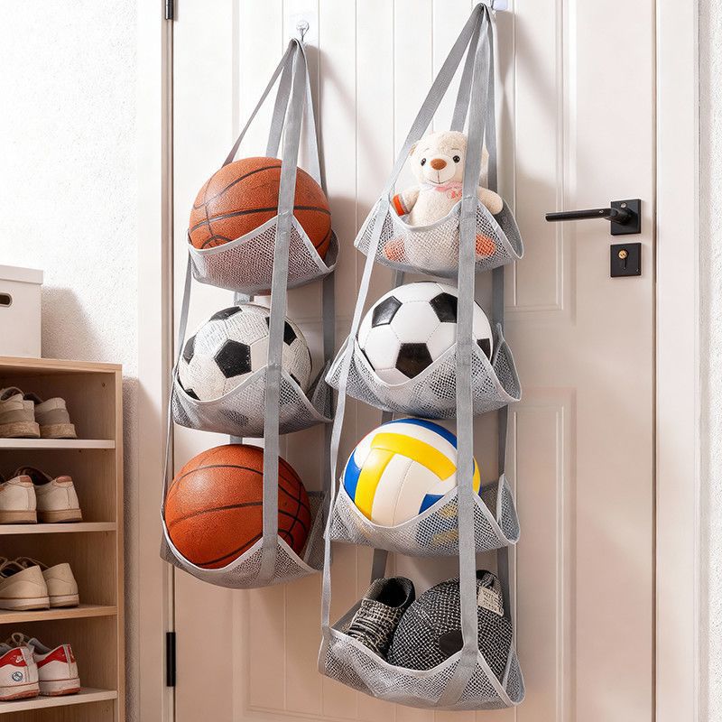 Sports Equipment Basketball - 벽걸이형 볼 보관 가방 메쉬 포켓