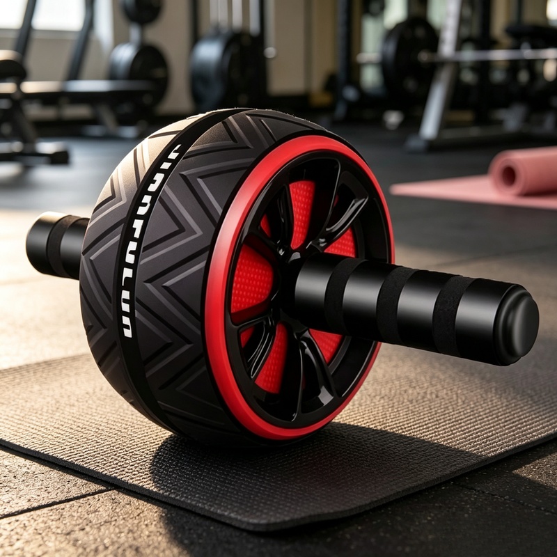 Sports Equipment Names - 미끄럼 방지 복근 롤러 휠, 남녀