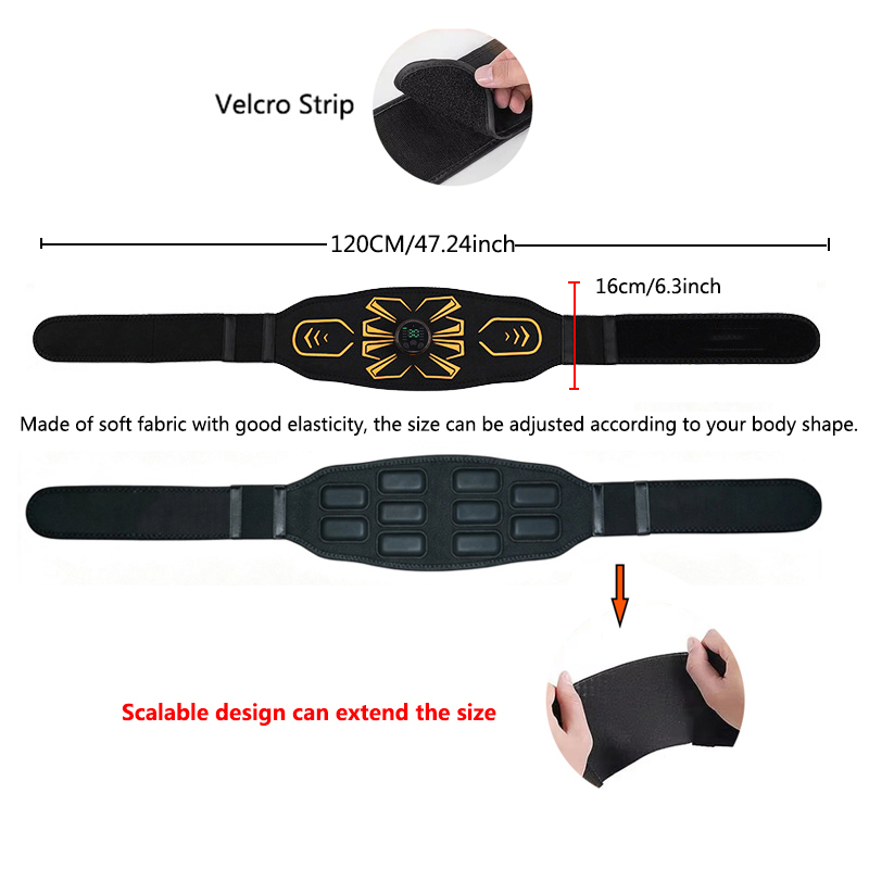 스마트 복근 운동기구 허리 복부 토닝 벨트 바디 마사지 - Sports Equipment Names 리뷰 및 가격