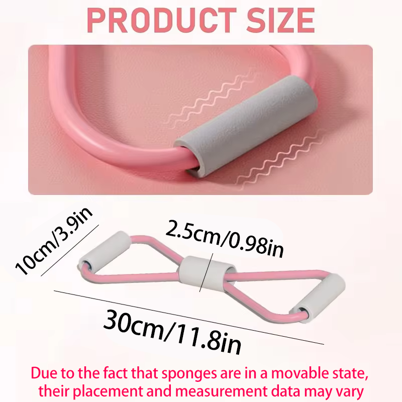 1개 홈짐 탄성 밴드 휴대용 피트니스 장비 8자형 텐션 - Sports Equipment Names 리뷰 및 가격