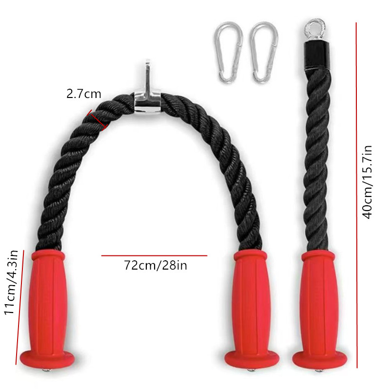 인체 공학적 Tricep 로프 미끄럼 방지 케이블 부착 - Sports Equipment Names 리뷰 및 가격