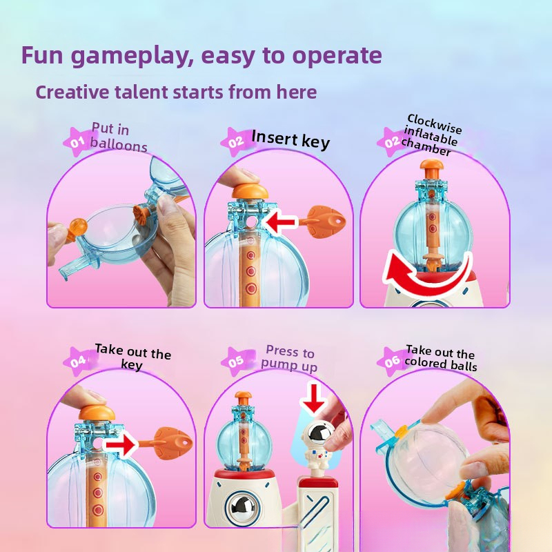 국경을 넘는 로켓 풍선 기계, 마법 공 팽창기, 마법  - Sports Equipment Factory 리뷰 및 가격