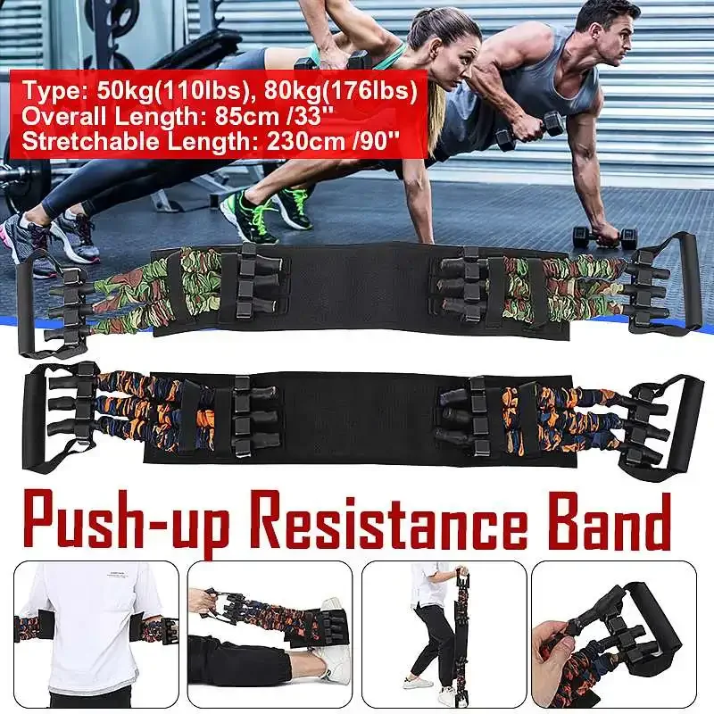 저항 밴드 벤치 프레스 이동식 가슴 근육 빌더 팔 확장 - Sports Equipment Names 리뷰 및 가격