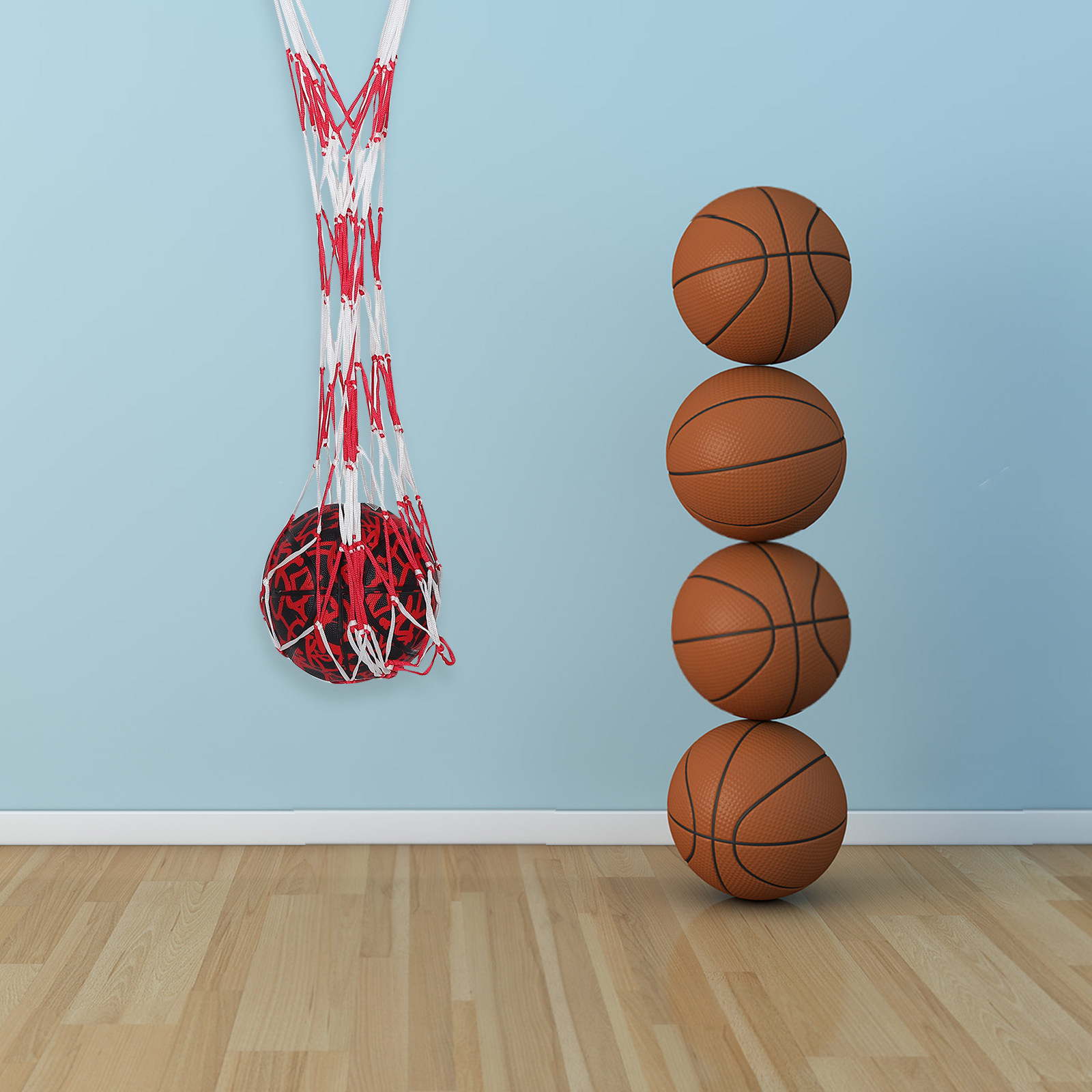 메쉬 볼 보관 가방 휴대용 운반 스트랩 농구 축구 배구 - Sports Equipment Basketball 리뷰 및 가격
