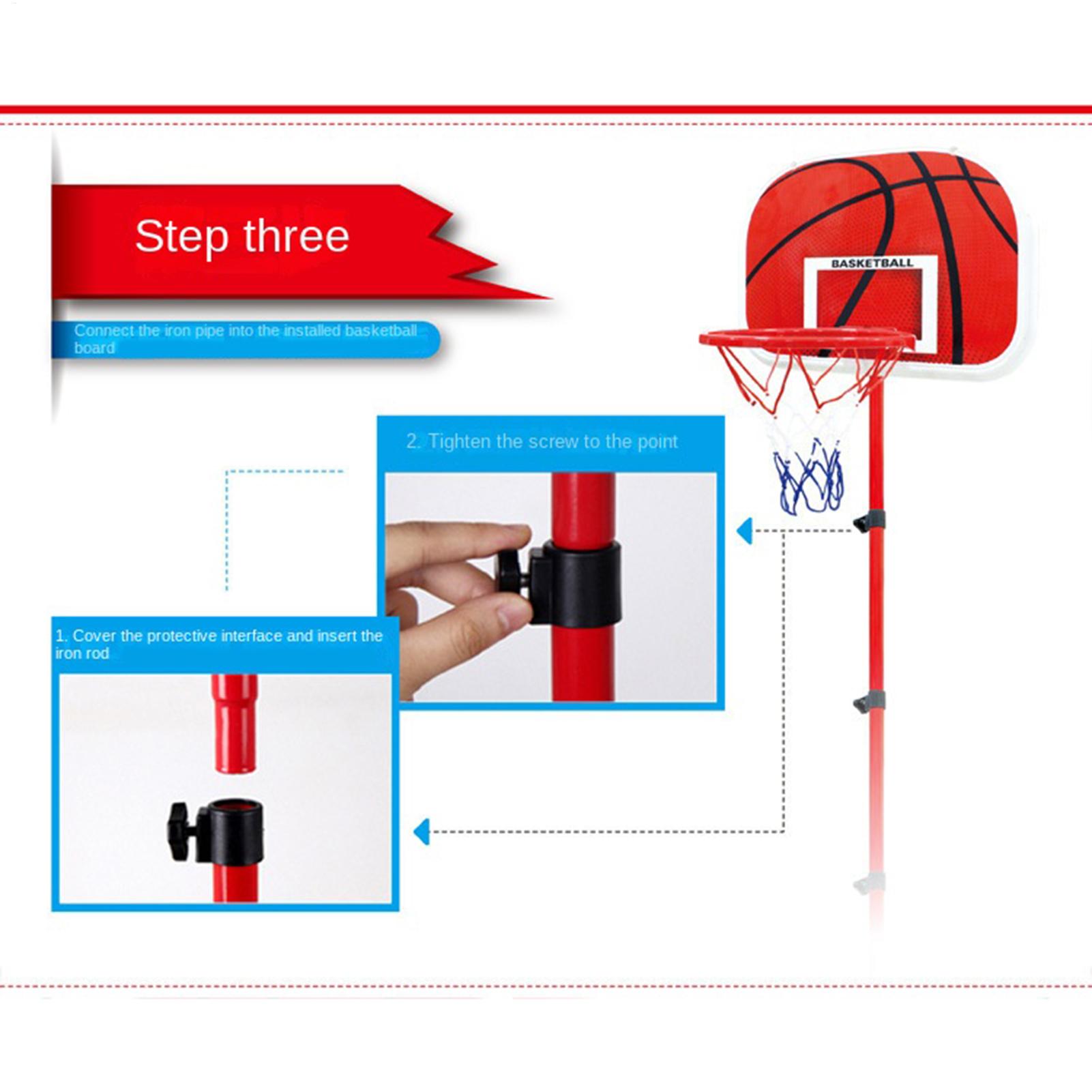 어린이를 위한 농구대와 스탠드, 3개의 공과 펌프 포함 - Sports Equipment Basketball 리뷰 및 가격