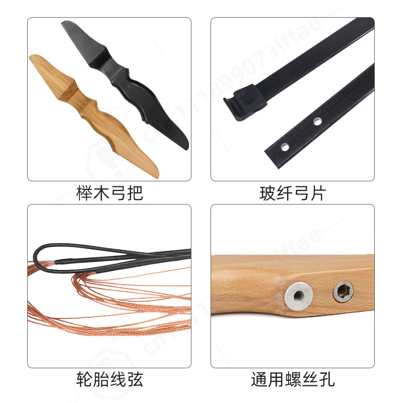 분할형 직선 나무 손잡이 리커브 활 세트 초보자 양궁  - Sports Equipment Archery 리뷰 및 가격