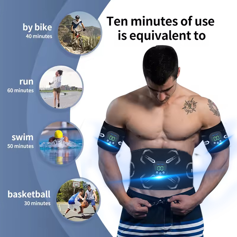 EMS 근육 자극기 복부 트레이너 복근 토너 팔 배 다 - Sports Equipment Names 리뷰 및 가격